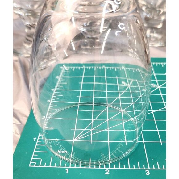 Libby Acopa Clear Glass Goblets For Water/Wine/Cocktails 10.5 oz Set of 6 Capac - Picture 8 of 9